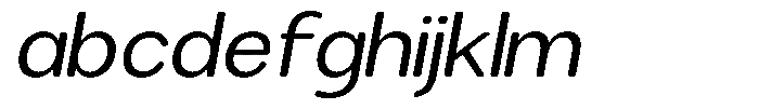 Brigife Soft Semi Expanded Italic FONT