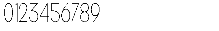 Brigife Soft Thin Condensed Font OTHER CHARS