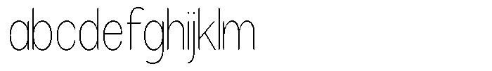 Brigife Soft Thin Condensed FONT