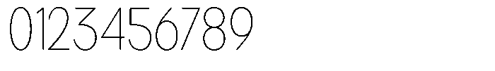Brigife Soft Thin Semi Condensed Font OTHER CHARS