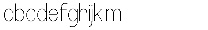 Brigife Soft Thin Semi Condensed FONT