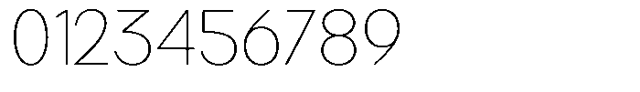 Brigife Soft Thin Semi Expanded Font OTHER CHARS