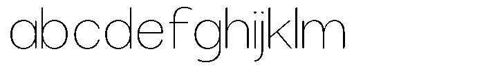 Brigife Soft Thin Semi Expanded FONT