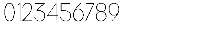 Brigife Soft Thin Font OTHER CHARS