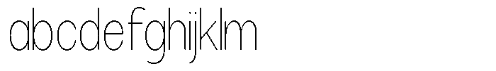 Brigife Thin Condensed FONT