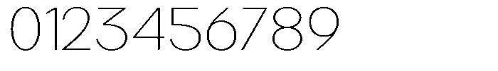 Brigife Thin Expanded Font OTHER CHARS