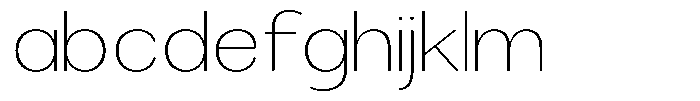 Brigife Thin Expanded FONT