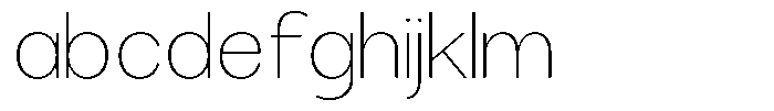Brigife Thin Semi Expanded FONT