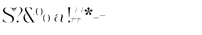 Briglo Shade Regular Font OTHER CHARS