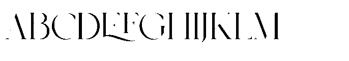 Briglo Shade Regular Font UPPERCASE