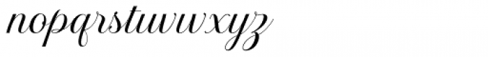 Brignola - PUA Script Font LOWERCASE