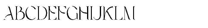Brikelia Font UPPERCASE