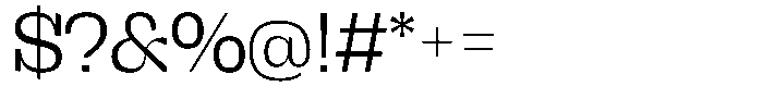 Brikton Slab Brikton Light Font OTHER CHARS
