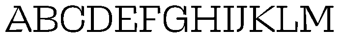 Brikton Slab Brikton Light Font UPPERCASE