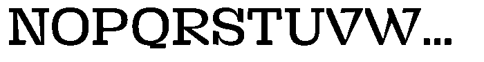 Brikton Slab Brikton Medium Font UPPERCASE