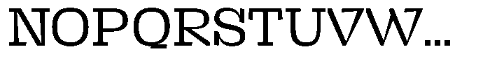 Brikton Slab Brikton Regular Font UPPERCASE