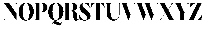 Brillane Serif  Brillane Black Condensed Font UPPERCASE