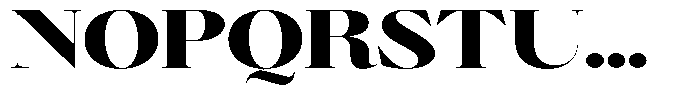 Brillane Serif  Brillane Black Expanded Font UPPERCASE