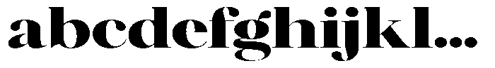 Brillane Serif  Brillane Black Expanded FONT