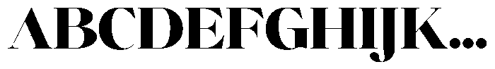 Brillane Serif  Brillane Black Font UPPERCASE