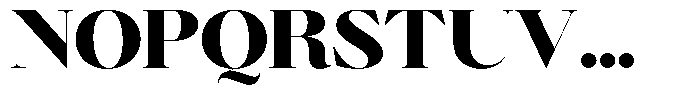 Brillane Serif  Brillane Black Font UPPERCASE