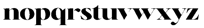 Brillane Serif  Brillane Black Font LOWERCASE