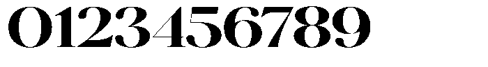 Brillane Serif  Brillane Bold Expanded Font OTHER CHARS