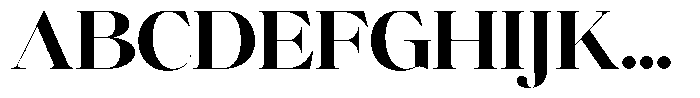 Brillane Serif  Brillane Bold Font UPPERCASE