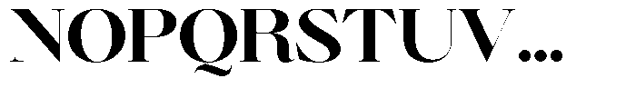 Brillane Serif  Brillane Bold Font UPPERCASE