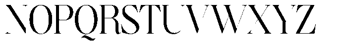 Brillane Serif  Brillane Condensed Font UPPERCASE