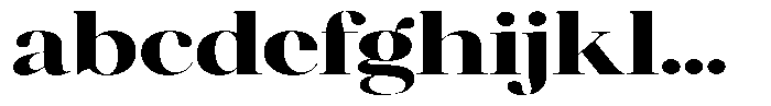 Brillane Serif  Brillane Extra Bold Expanded FONT