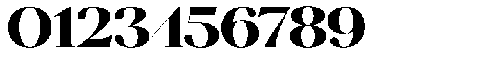 Brillane Serif  Brillane Extra Bold Semi Expanded Font OTHER CHARS