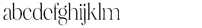 Brillane Serif  Brillane Extra Light Condensed FONT