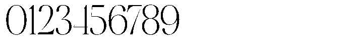Brillane Serif  Brillane Extra Light Semi Condensed Font OTHER CHARS