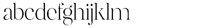 Brillane Serif  Brillane Extra Light Semi Condensed FONT