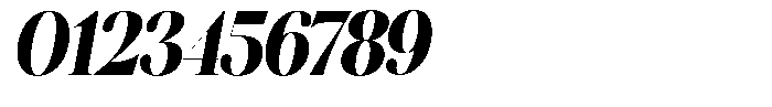 Brillane Serif  Brillane Italic Black Condensed Font OTHER CHARS