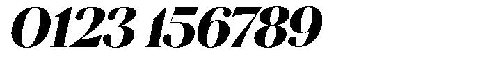 Brillane Serif  Brillane Italic Black Font OTHER CHARS
