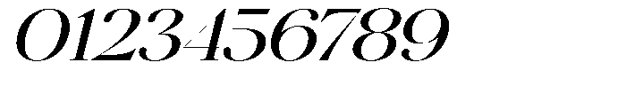 Brillane Serif  Brillane Italic Expanded Font OTHER CHARS