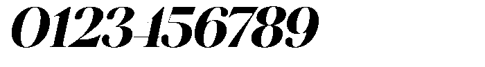 Brillane Serif  Brillane Italic Extra Bold Font OTHER CHARS