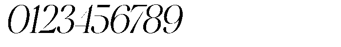 Brillane Serif  Brillane Italic Light Semi Condensed Font OTHER CHARS