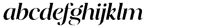 Brillane Serif  Brillane Italic Medium FONT