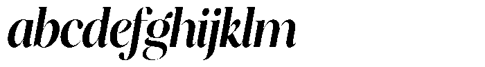 Brillane Serif  Brillane Italic Semi Bold Condensed FONT