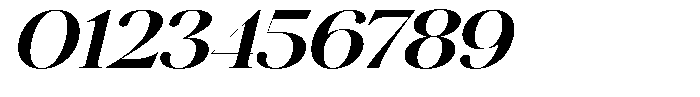 Brillane Serif  Brillane Italic Semi Bold Expanded Font OTHER CHARS