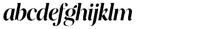 Brillane Serif  Brillane Italic Semi Bold Semi Condensed FONT