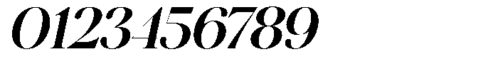 Brillane Serif  Brillane Italic Semi Bold Font OTHER CHARS