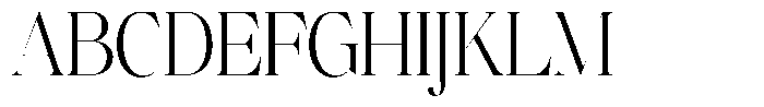 Brillane Serif  Brillane Light Condensed Font UPPERCASE