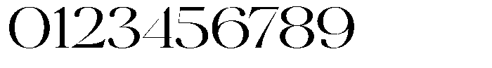 Brillane Serif  Brillane Light Expanded Font OTHER CHARS