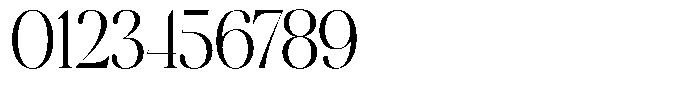 Brillane Serif  Brillane Light Semi Condensed Font OTHER CHARS