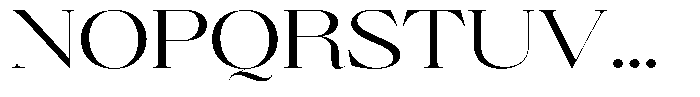 Brillane Serif  Brillane Light Semi Expanded Font UPPERCASE