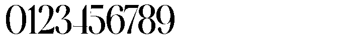 Brillane Serif  Brillane Medium Condensed Font OTHER CHARS